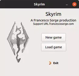 Screenshot di SkyrimQt